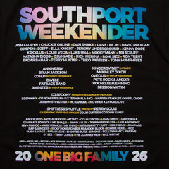 2026 Family Back Print - Hood - Black