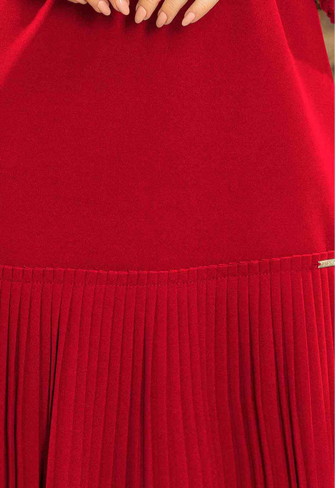 LBD Exclusive Burgundy Lucy Shift Dress