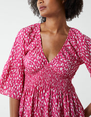 Shirred Bust Top