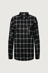 OVERSIZED FLANNEL PLAID SHIRT
