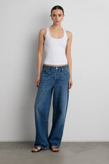 MID-RISE STRAIGHT LEG JEAN