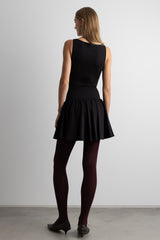 HIGH NECK MINI DRESS