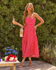 Petal Days Floral Midi Dress