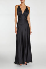 True Decadence Black Marilyn Maxi Dress