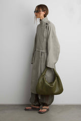 OVERSIZED OPEN FRONT COAT