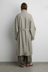 OVERSIZED OPEN FRONT COAT