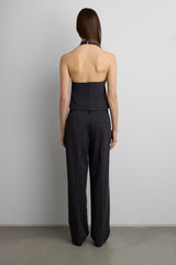 MID-RISE WIDE LEG SUITING TROUSER