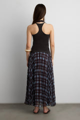 LAYERED COWL NECK TOP