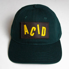 Acid Letter - Canvas Cap - Pine
