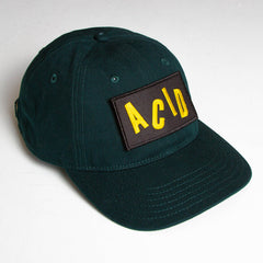 Acid Letter - Canvas Cap - Pine
