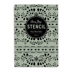 Annie Sloan Faux Bone Inlay Stencil - Little Gems Interiors