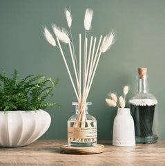 Citrus, Musk & Patchouli Reed Diffuser - Clear