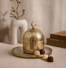 Golden Moon Dome: Textured Finish