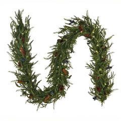 H Potter - Faux Hawthorne Evergreen Garland