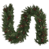 H Potter - Faux Sierra Evergreen Garland