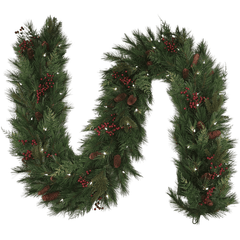 H Potter - Faux Sierra Evergreen Garland