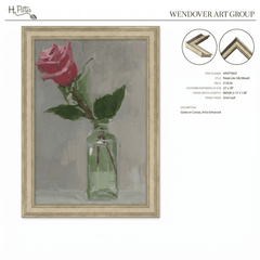 H Potter Petals Like Silk Canvas Wall Art