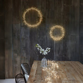 H Potter Starlight LED Wreath – Warm White Indoor Outdoor Light
