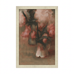 H Potter Stormlight and Peonies Canvas Wall Art