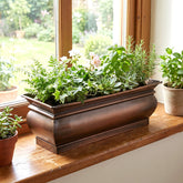 H Potter Window Box Flower Garden Planter Indoor Outdoor