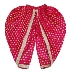 Krishna Dress for Baby Boy Kids Set of 10 Little Krishna Ji Kanha Janmasthmi Costume for Kids (IMC19000-Mmagentaa)
