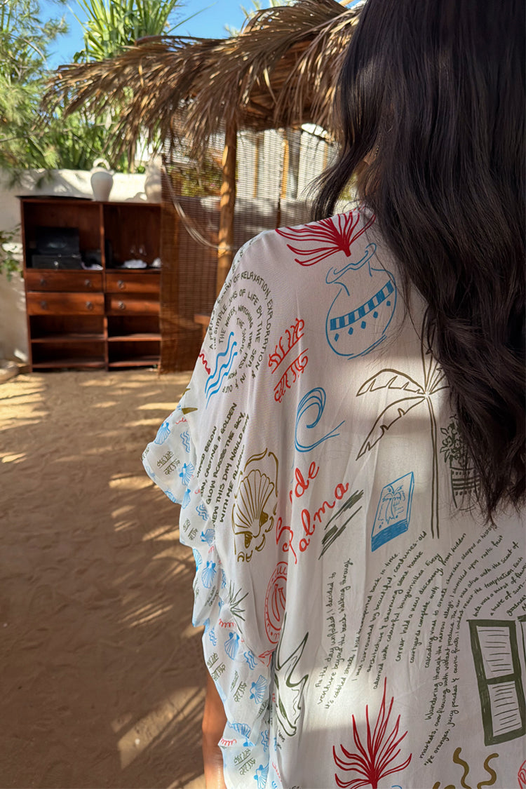 Cream Palma Kimono