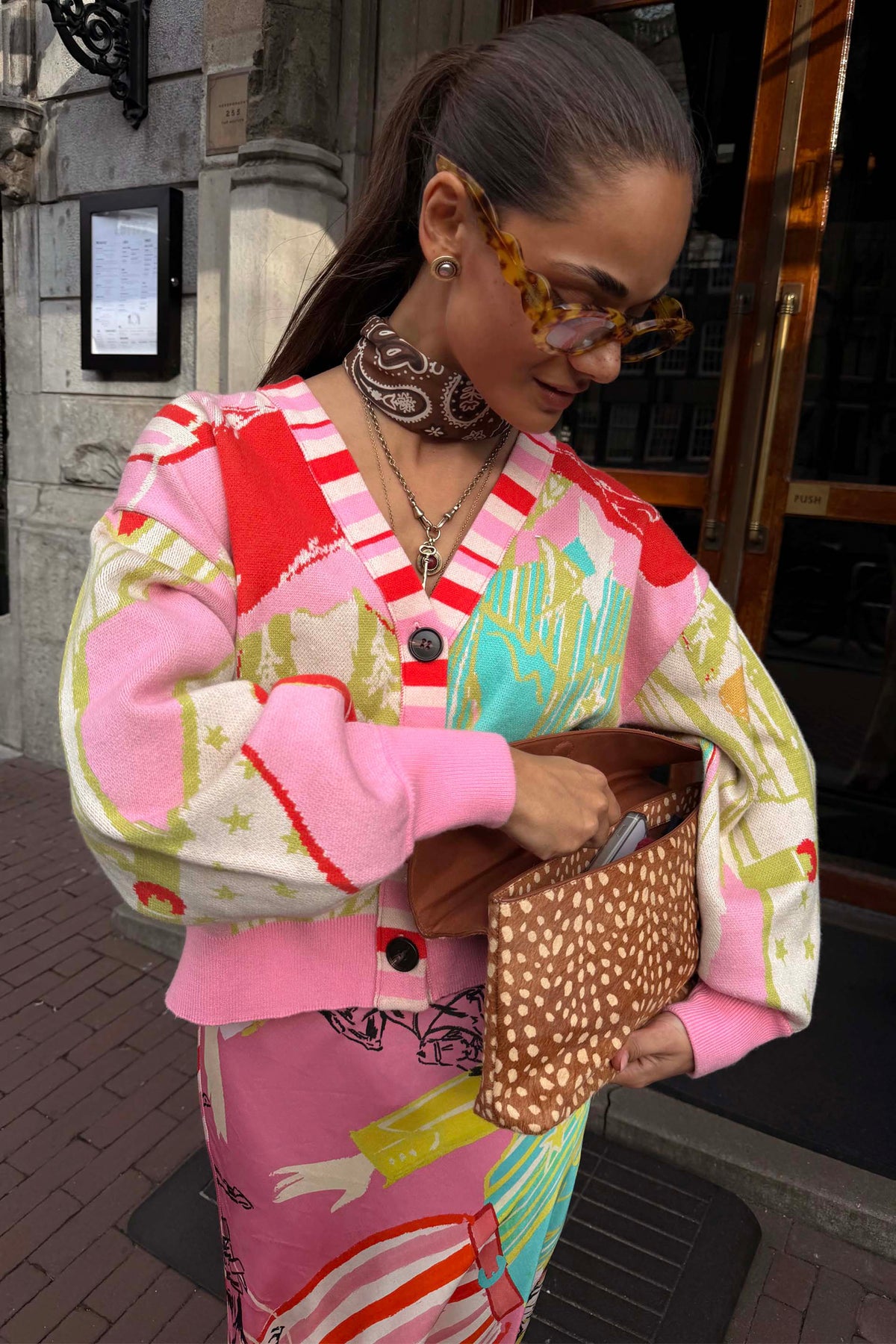 Pink Dallas Cardigan