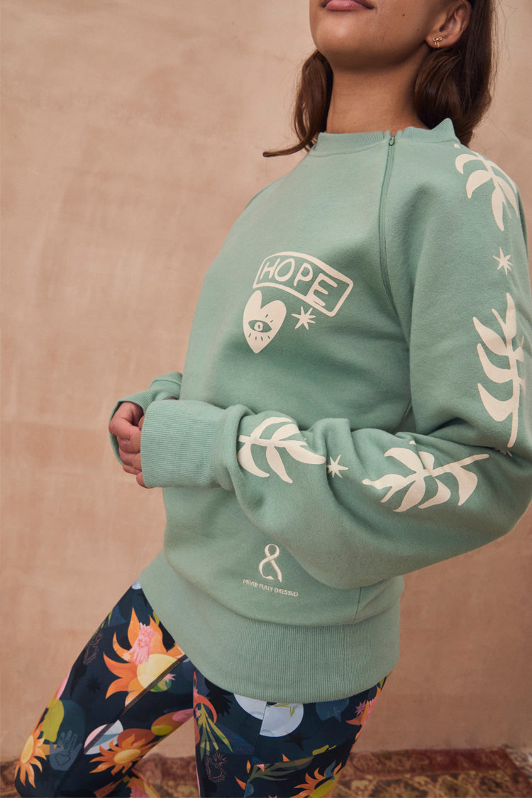 Sage Sundazed Accessible Sweatshirt