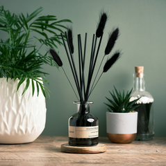 Oriental Blossom Luxury Reed Diffuser - Black | Reed Diffuser