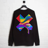 Paper Melt X Imprint - Sweatshirt - Black
