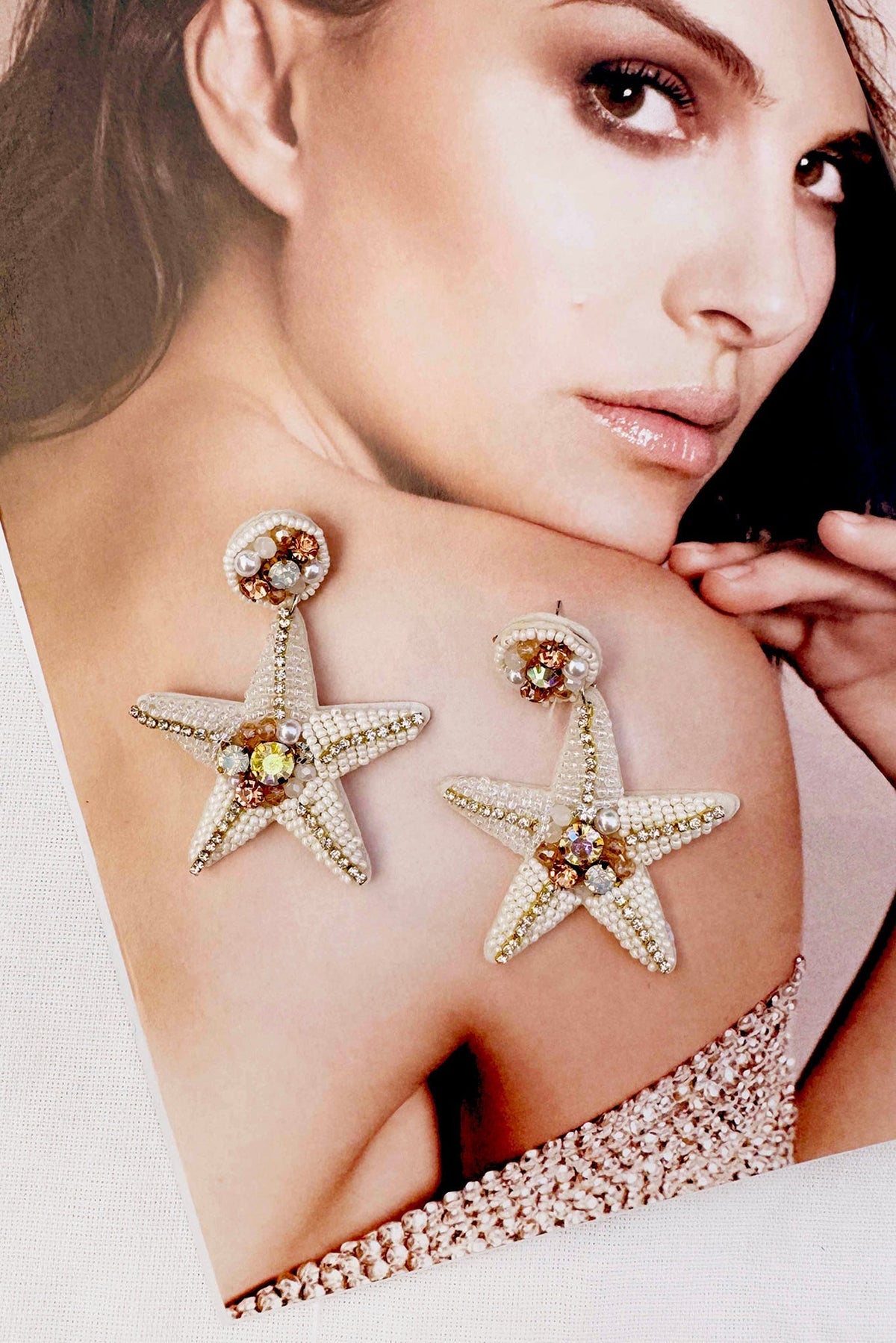Perfect Sea Earrings - White