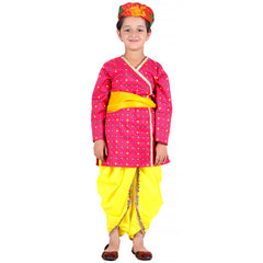 Rajasthani Dress For Boys Kids Indian States & Folk Dance Costume