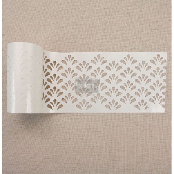 Redesign with Prima Stencil - Stick & Style Stencil Roll -Eastern Fountain