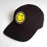 Smiley - Canvas Cap - Black