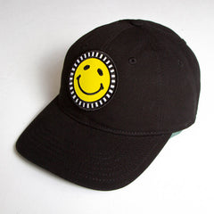 Smiley - Canvas Cap - Black