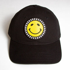 Smiley - Canvas Cap - Black