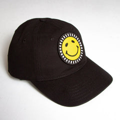 Smiley - Canvas Cap - Black