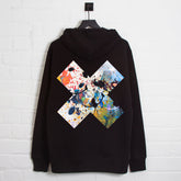 Smiley 1 X Imprint - Pullover Hood - Black