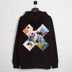 Smiley 1 X Imprint - Pullover Hood - Black