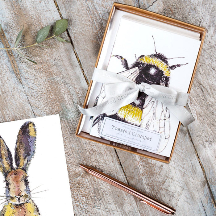 Spring to Summer Boxed Set of 8 mixed notecards - Little Gems Interiors