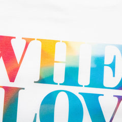 Where Love Lives Front Print - Tshirt - White