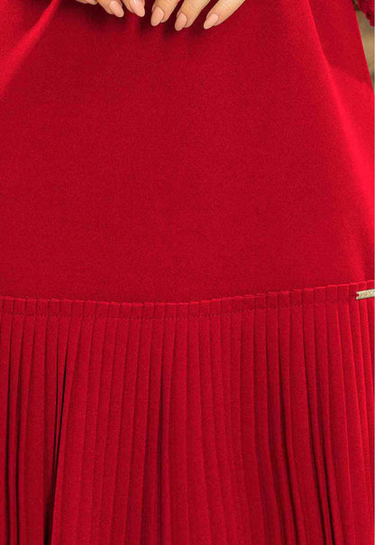 LBD Exclusive Burgundy Lucy Shift Dress