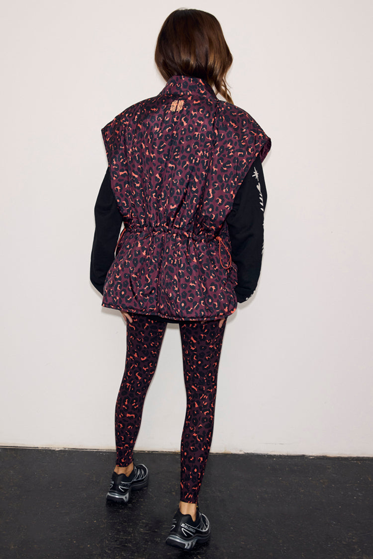 Dark Leopard Gilet