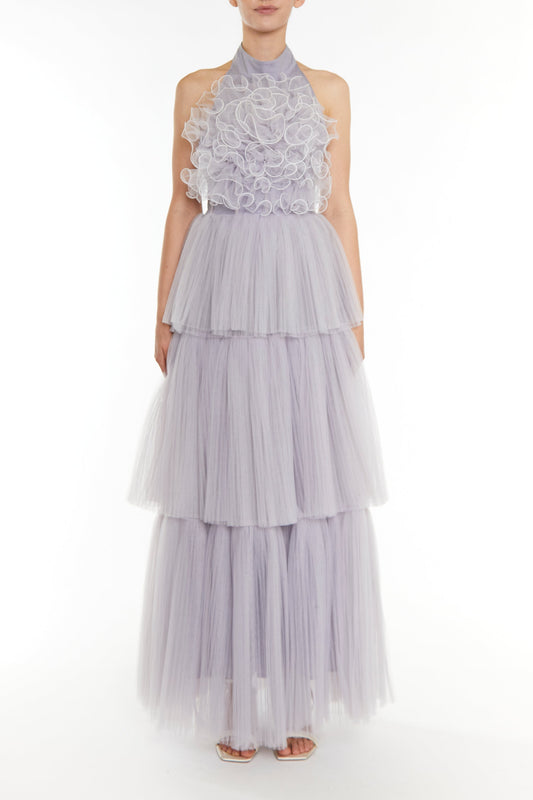 True Decadence Lilac Tiffani  Maxi Dress