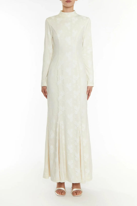 True Decadence Serenity White Maxi Dress