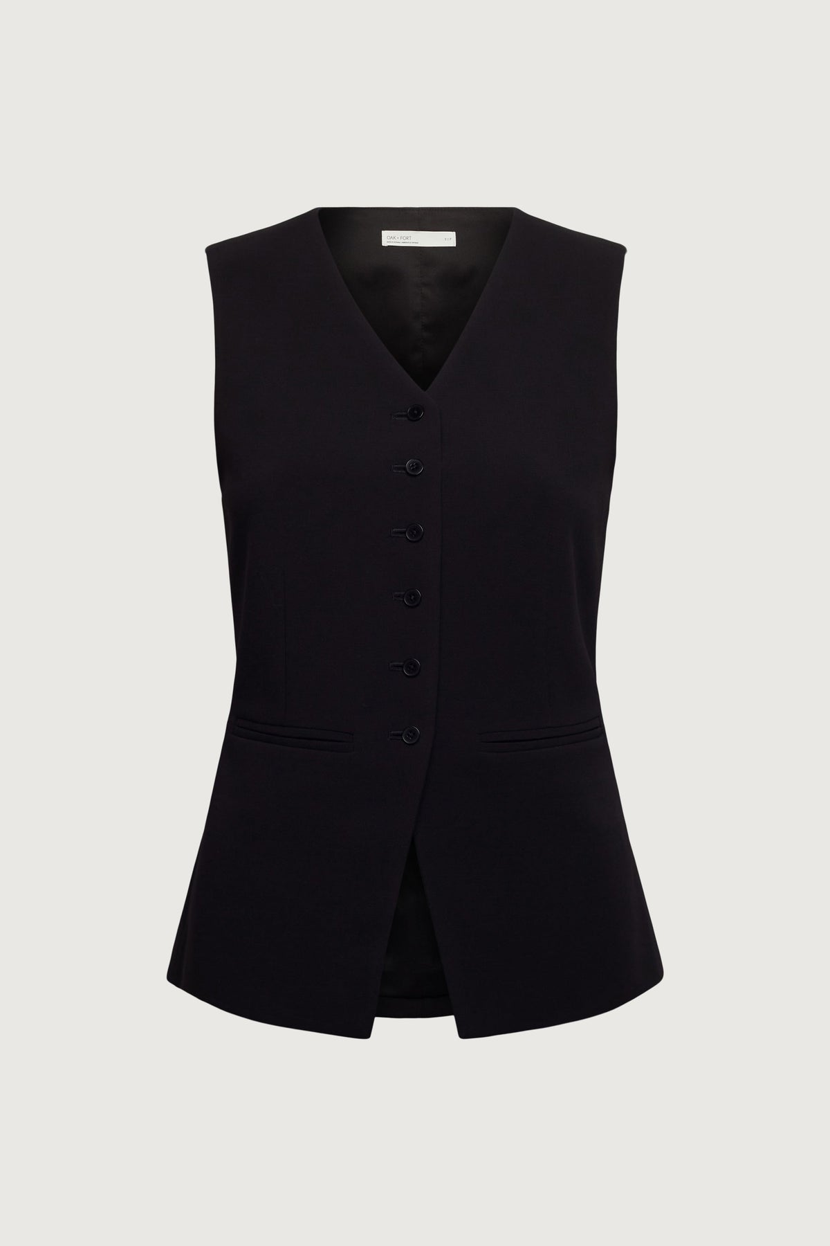 BUTTON FRONT SUITING VEST