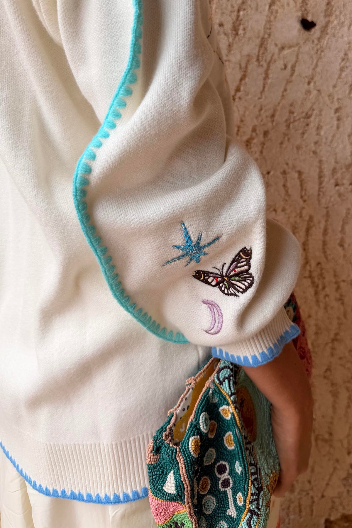 Cream Celestial Martha Cardigan