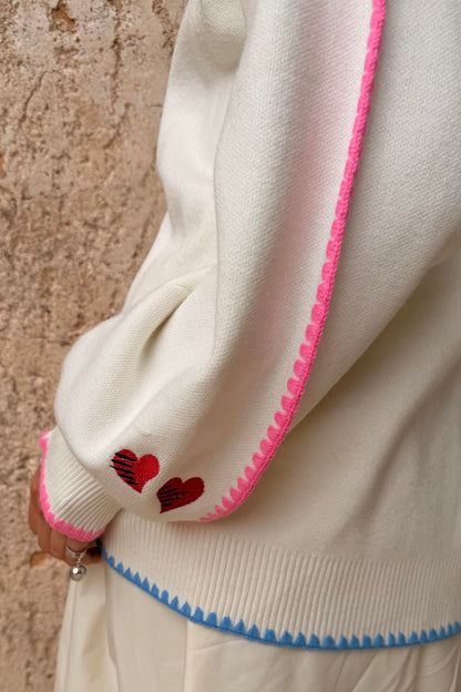 Cream Celestial Martha Cardigan