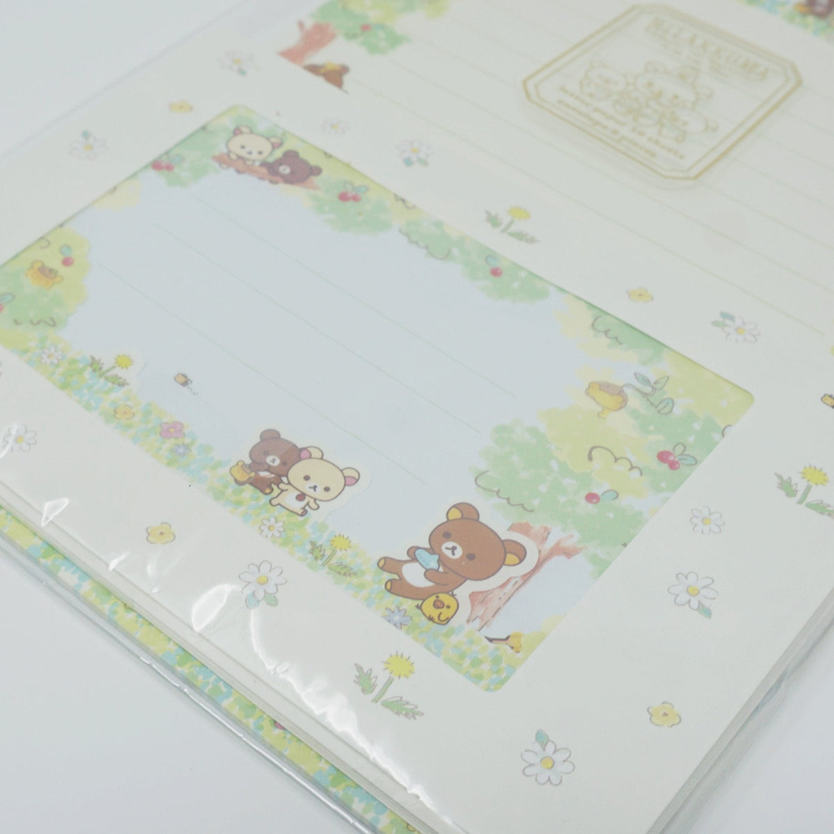 2015 Rilakkuma Honey Forest Theme Letter Set