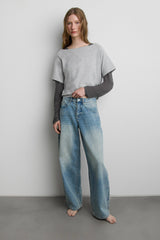 MID-RISE BAGGY JEAN
